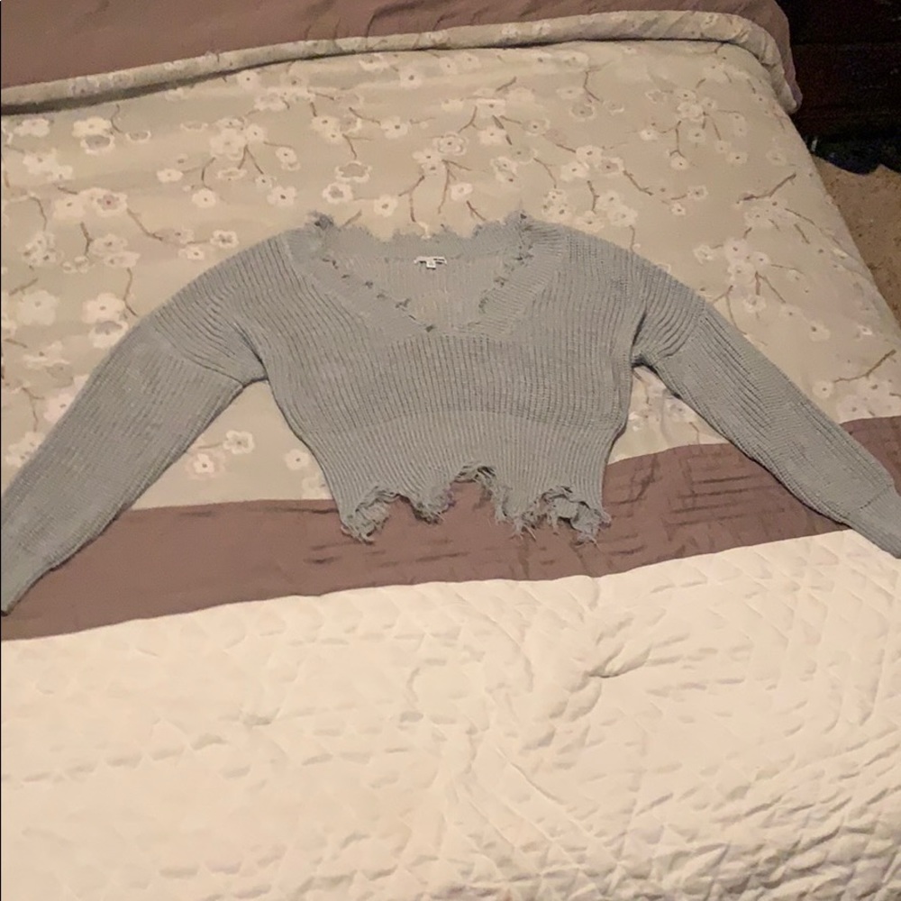 Brand New Heather Grey Sweater